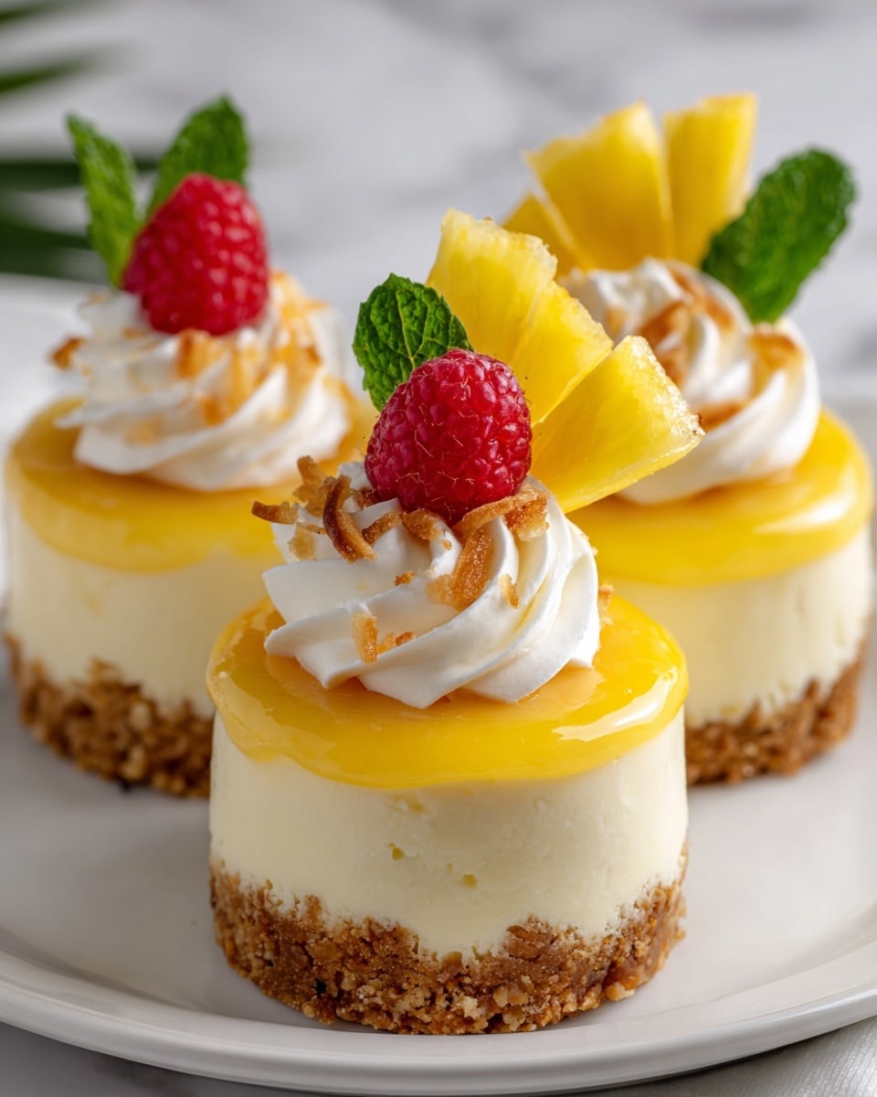 No-Bake Pineapple Heaven Cheesecake Dessert Recipe