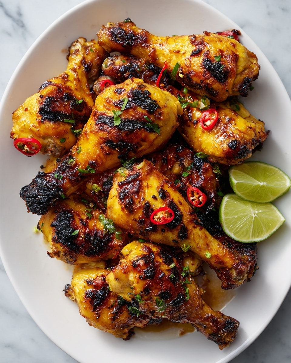 Sticky Thai Chicken Drumsticks Recipe