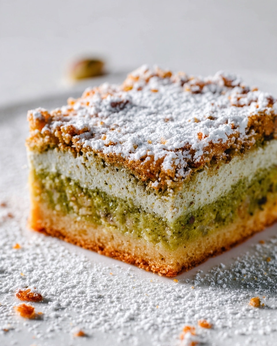 Vegan Pistachio Coffee Cake Recipe