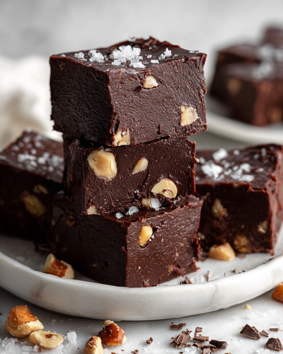 Vegan Hazelnut Chocolate Fudge Recipe