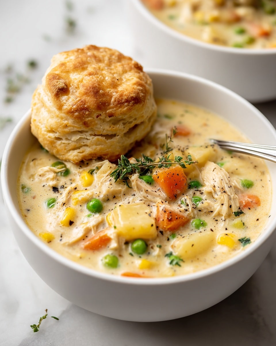 Chicken Pot Pie Soup Recipe