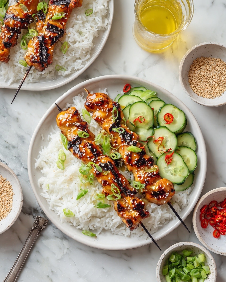 Sesame Chicken Kabobs Recipe