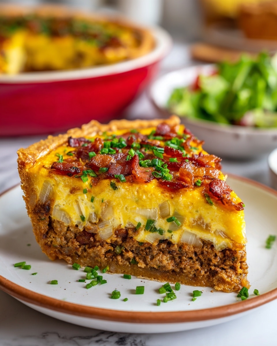 Bacon Cheeseburger Pie Recipe