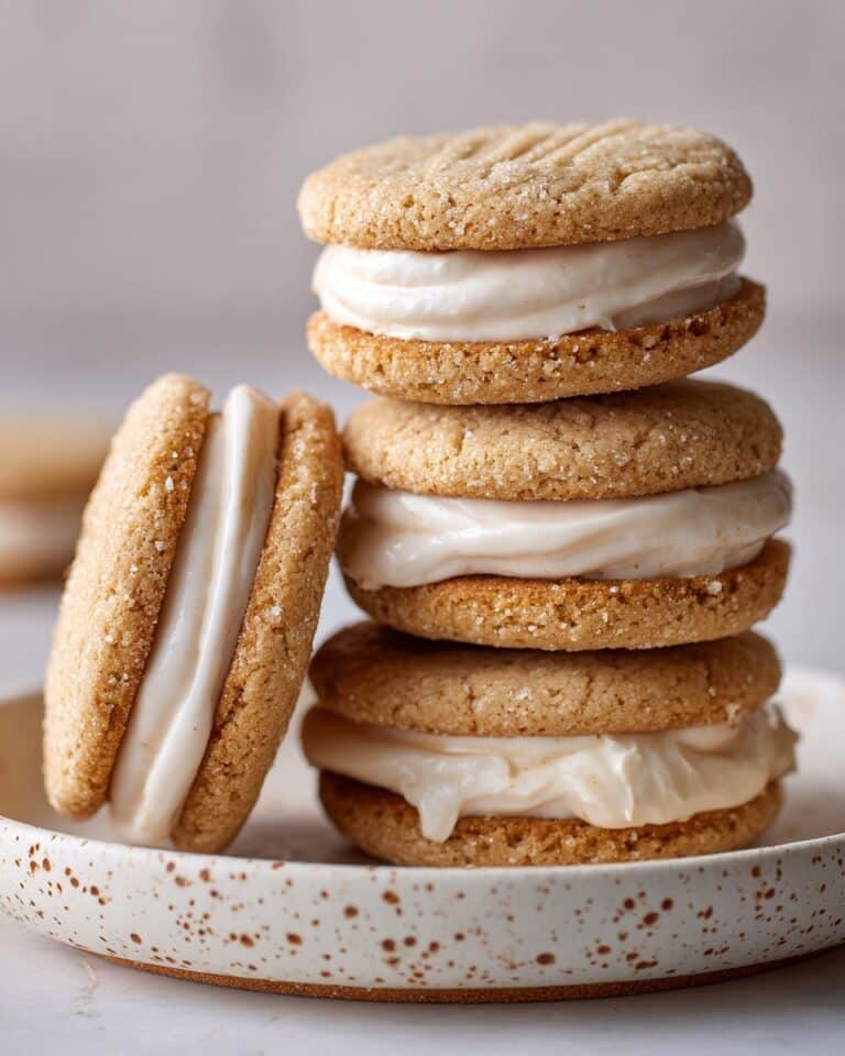 Sesame Miso Shortbread Sandwich Cookies Recipe