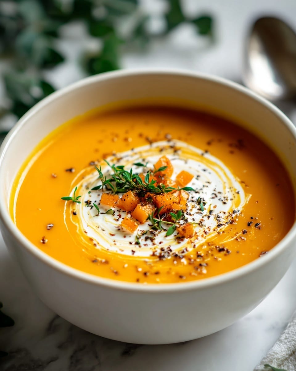 Creamy Apple Butternut Squash Soup Recipe