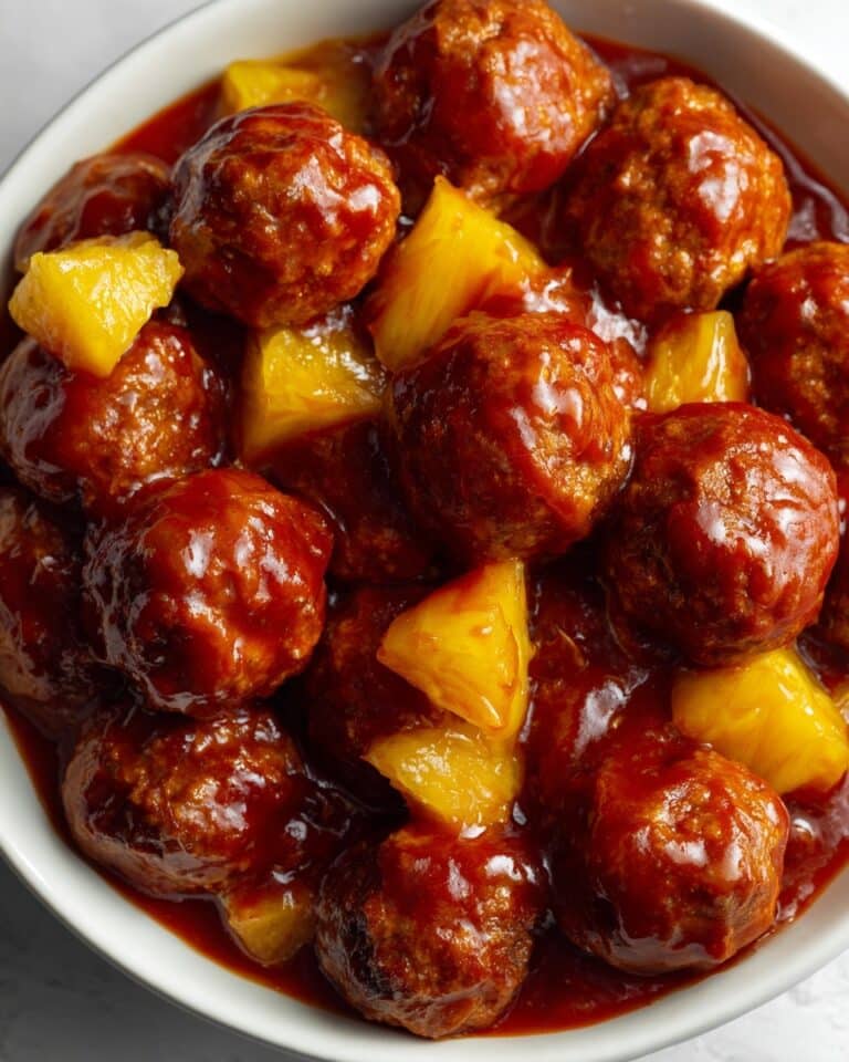 Crockpot Sweet and Sour Meatballs Recipe