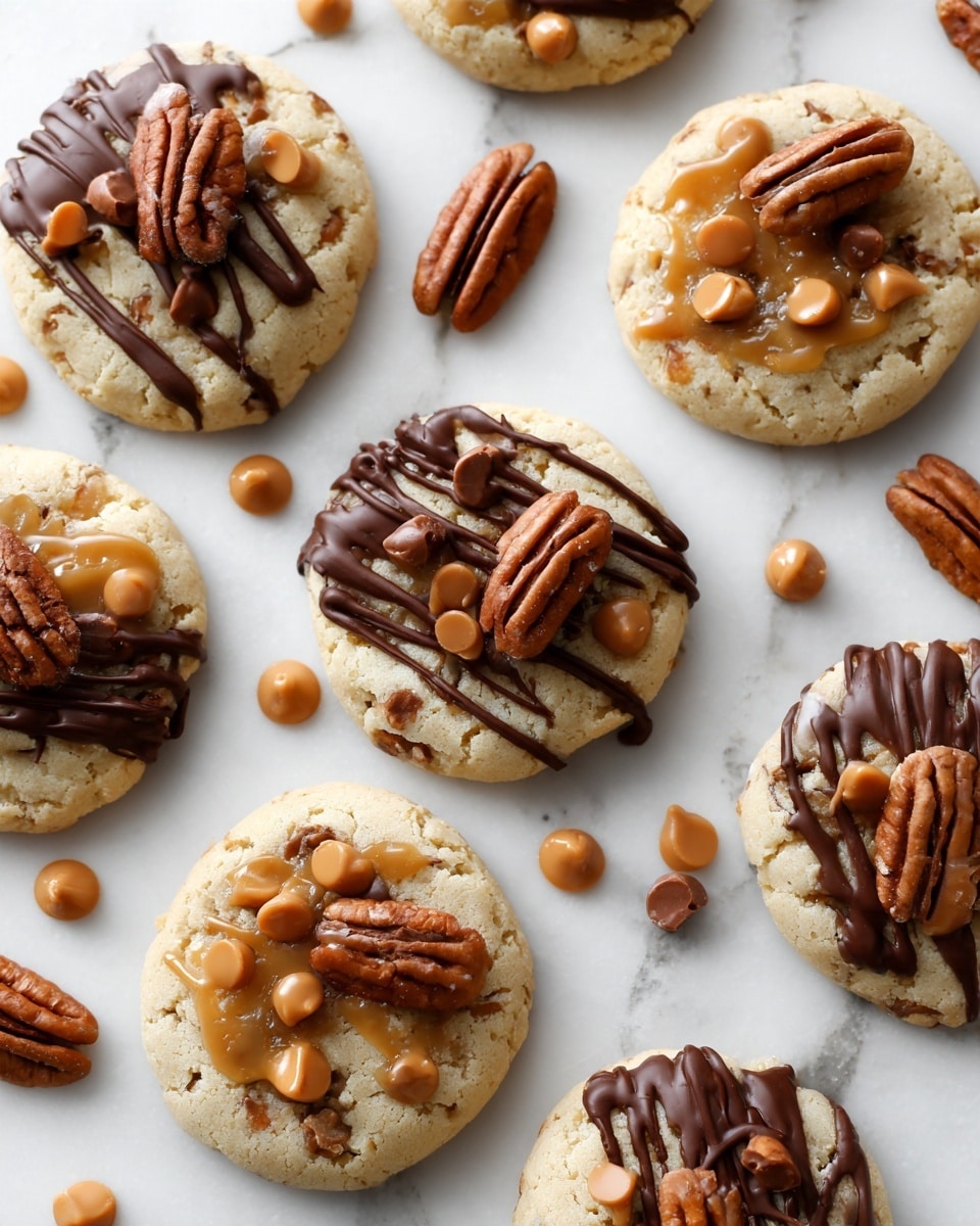 Turtle Cookies with Brown Butter, Pecans, and Chocolate Chips Recipe