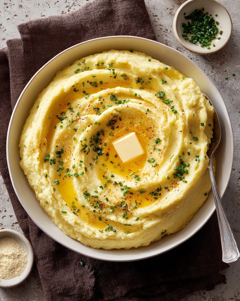 Sour Cream Mashed Potatoes with Horseradish Recipe