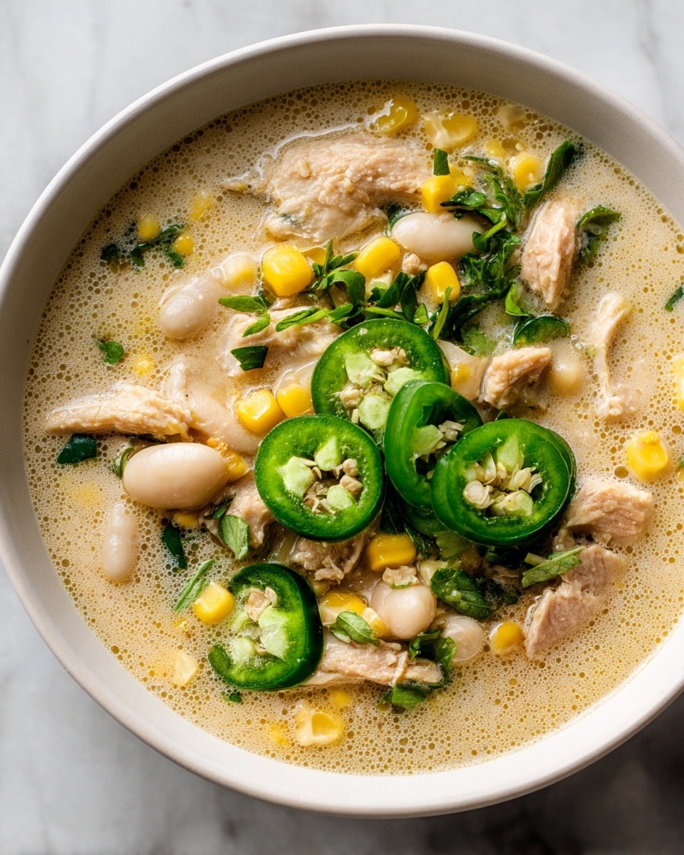 Slow Cooker White Chicken Chili Recipe