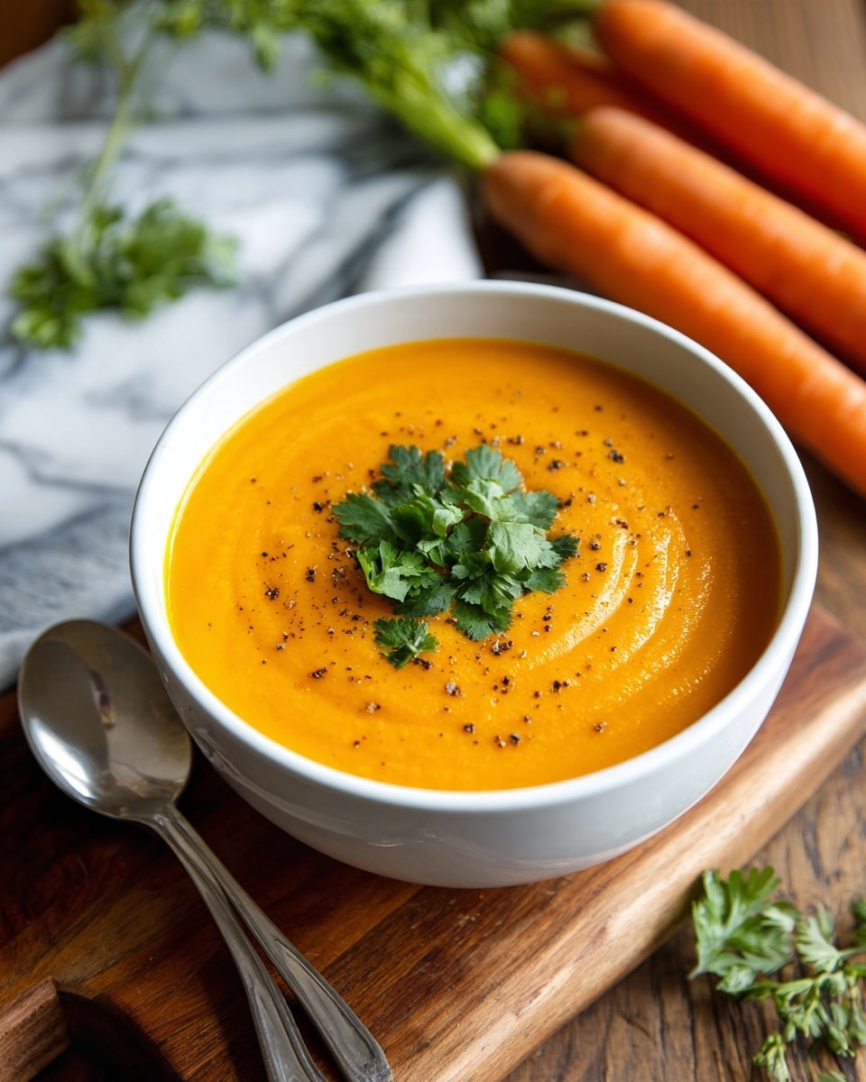 Jamie Oliver Carrot and Coriander Soup Recipe