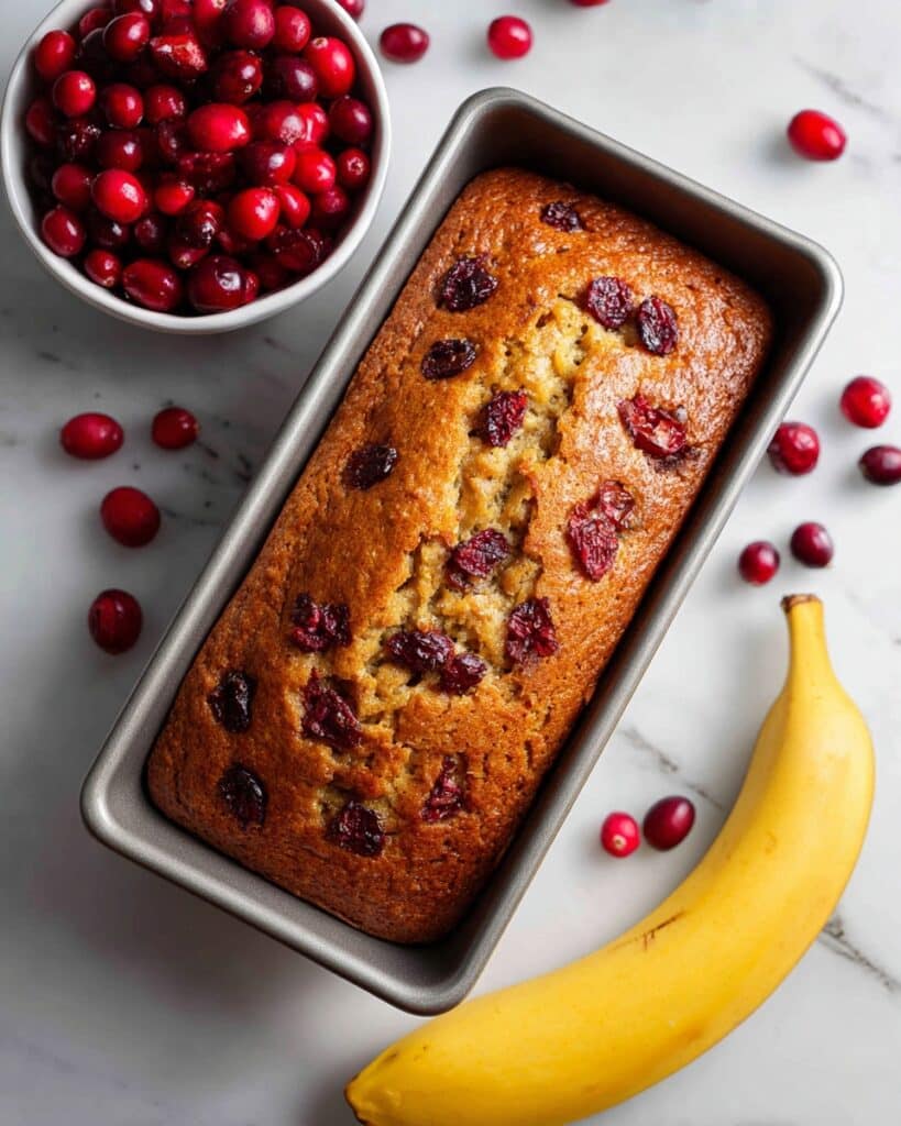 Cranberry Banana Bread Recipe